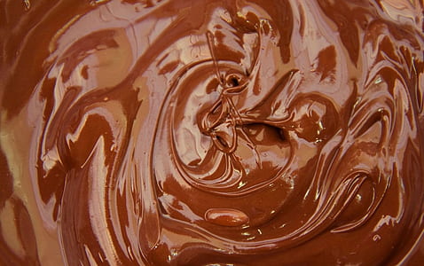 brown chocolate cream
