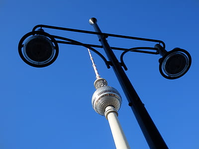 TV Tower on low Angle Photography