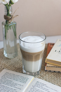 Caffe latté at home