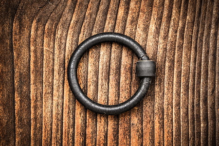 black steel ring