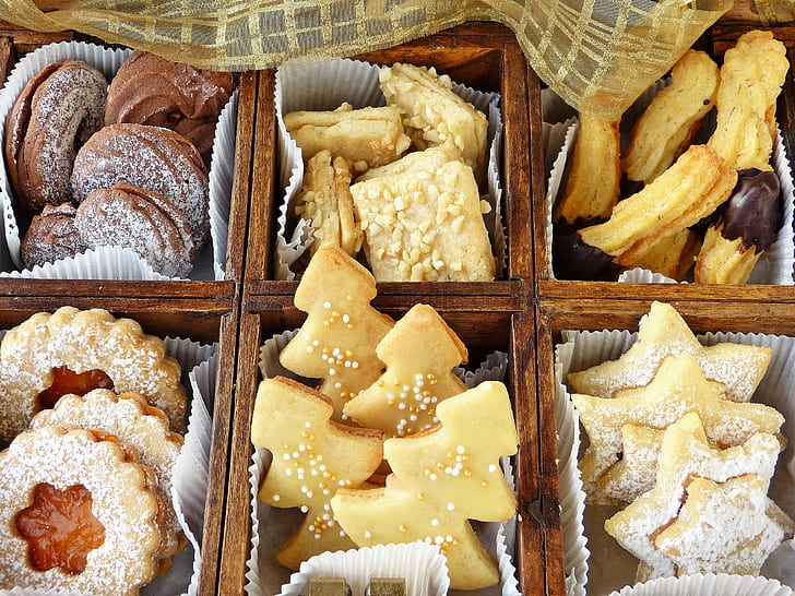 bunch of pastries
