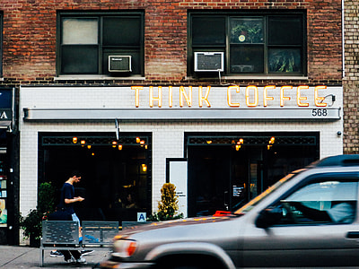Think Coffee Neon Sign