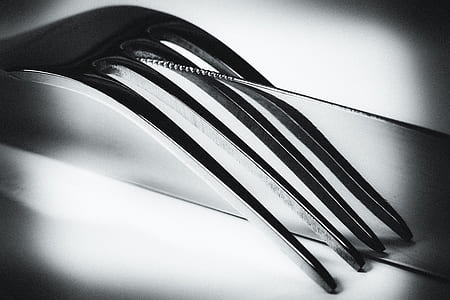 stainless steel fork
