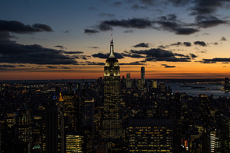 Sunset on Top of the Rock