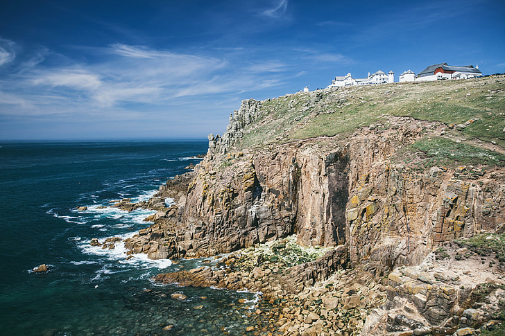 Landscape photo captured at Land’s End, Cornwall. This is the most westerly point of mainland England