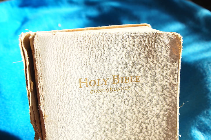 shallow focus photography of Holy Bible