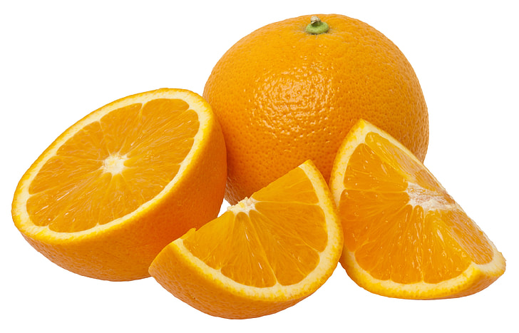 sliced of orange fruits