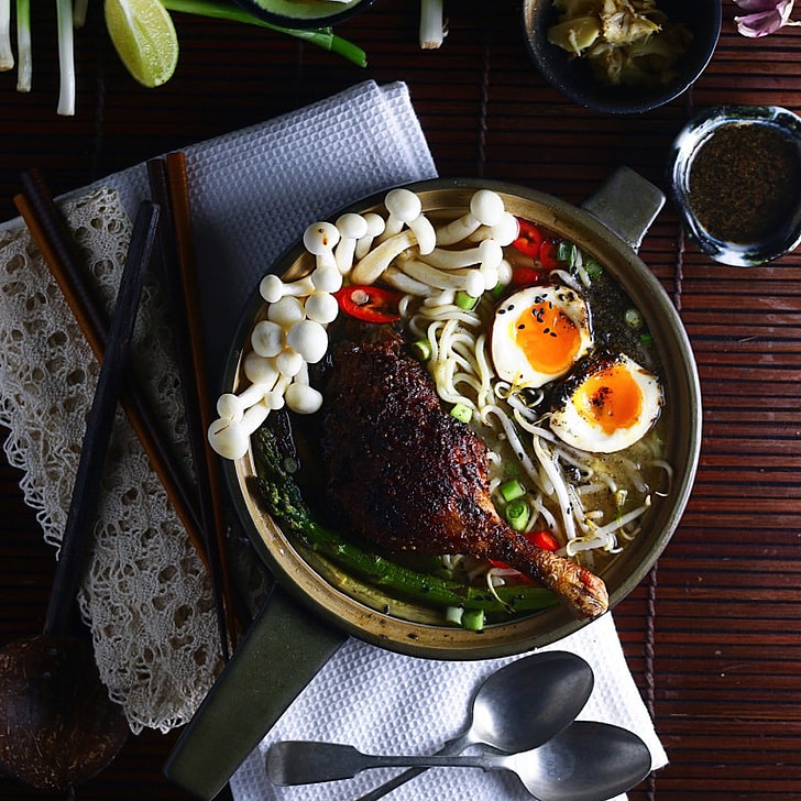 Barbecued Roasted Duck Ramen