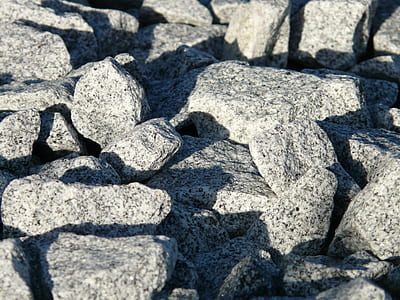 photo of gray rocks