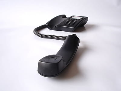 black IP telephone