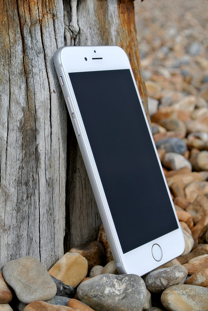 silver iPhone 6 Plus