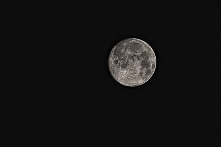 photograph of full moon