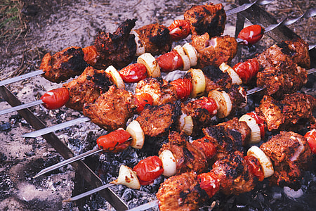 Kebab on BBQ