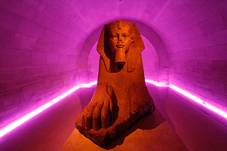 Brown Egypt Statue