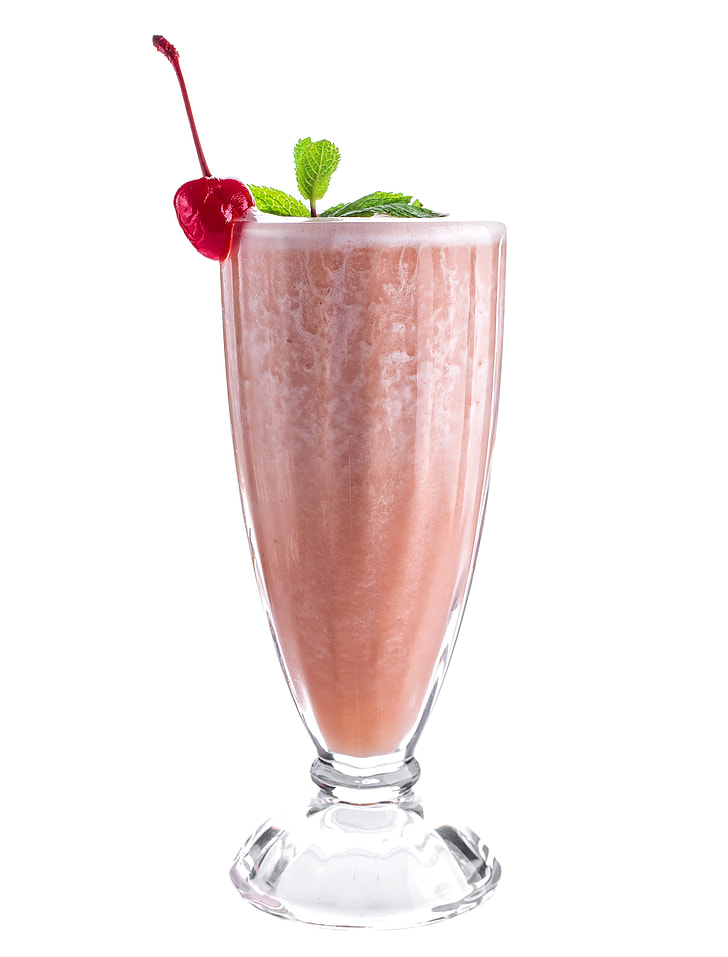 glass of smoothie