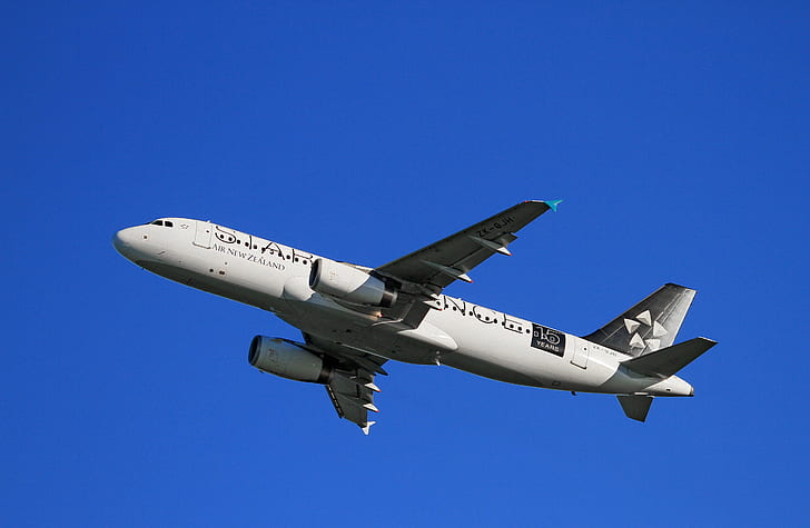 White Airplane Under Blue Sky at Daytime