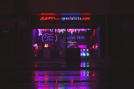 store facade of neon specialists.con