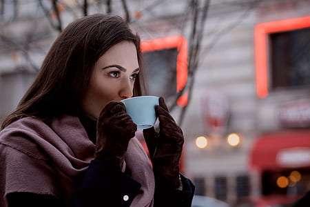 Woman Drinking Tea