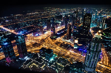 Timelapse Cityscape Photography during Night Time