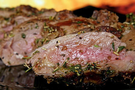 close up photo of grilled meat