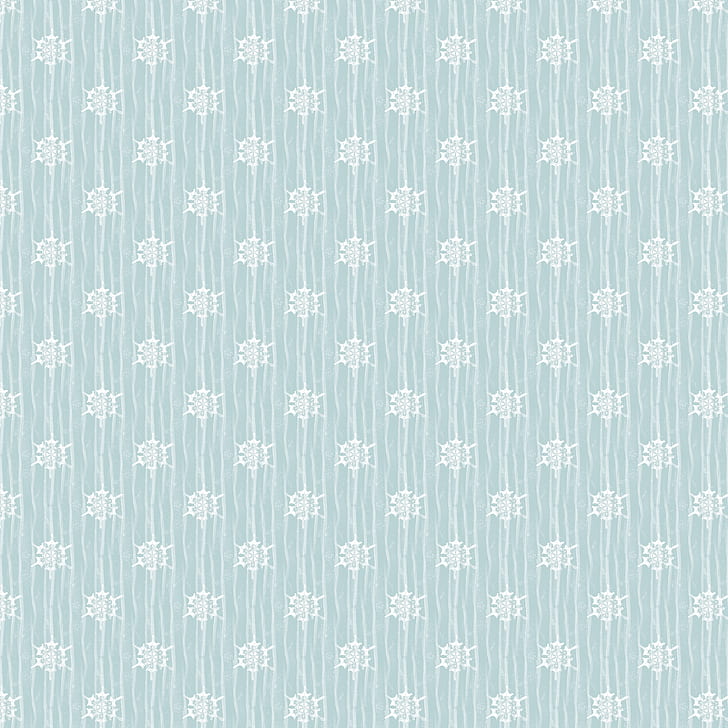 blue and white floral pattern