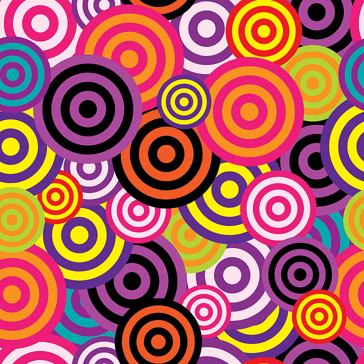 multicolored spiral backgroudn