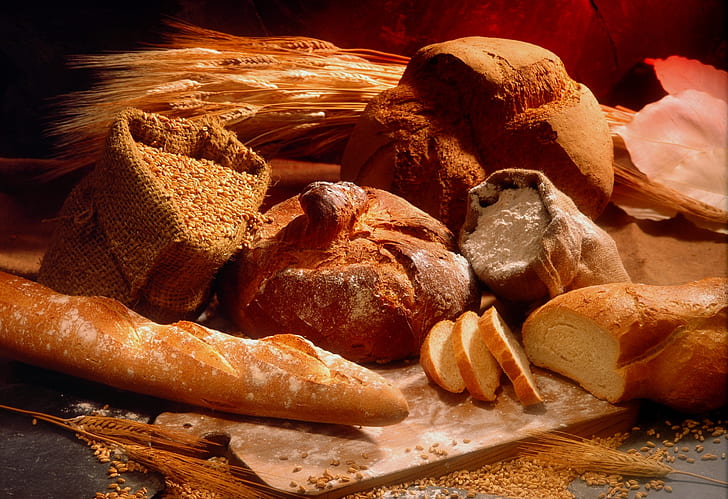 photo of baked breads