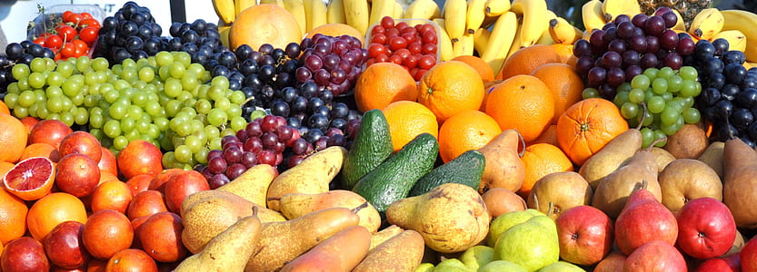 assorted variety of fruits