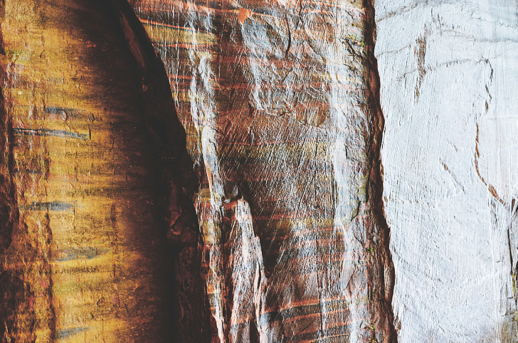 Closeup shot of abstract stone texture