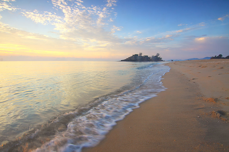 Summer time on beach stock photo. Image of calm, coastal - 28576852