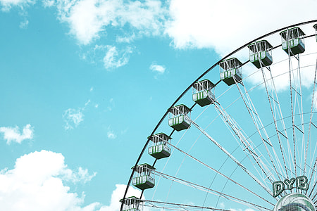 Ferris wheel at fairground