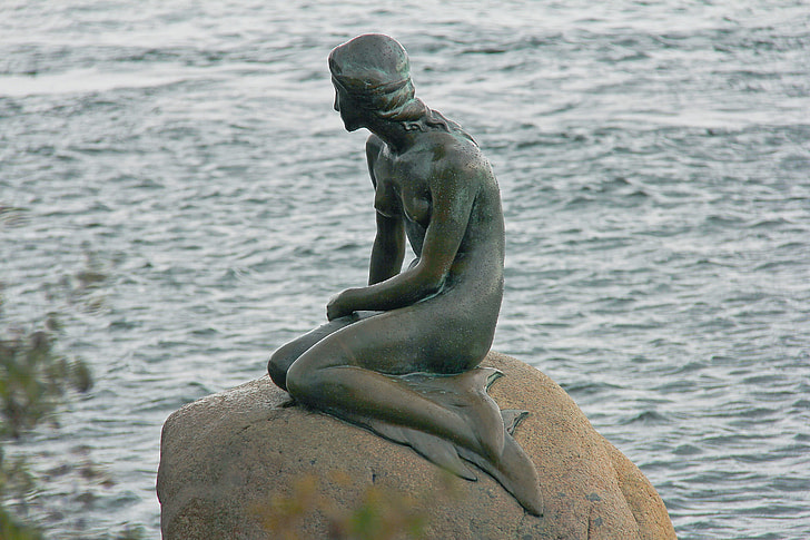 Royalty-Free photo: The Little Mermaid in Denmark | PickPik