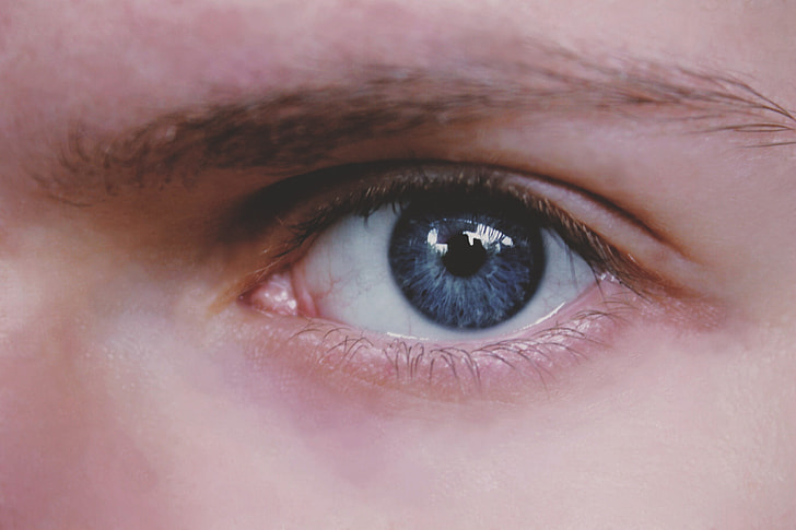 Closeup shot of a human eye