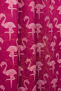 Pink Flamingo Fabric