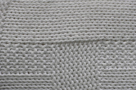 gray crochet textile