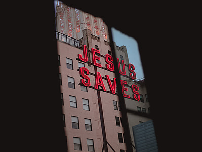 Jesus Saves billboard
