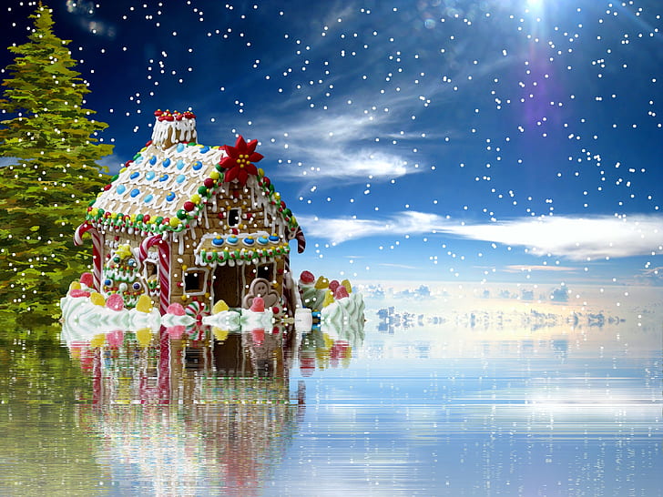 Free download Wallpaper tree sweets figures gingerbread house images for  1332x850 for your Desktop Mobile  Tablet  Explore 18 Gingerbread House  Desktop Wallpapers  Opera House Wallpaper White House Wallpaper  Gingerbread Man Wallpaper