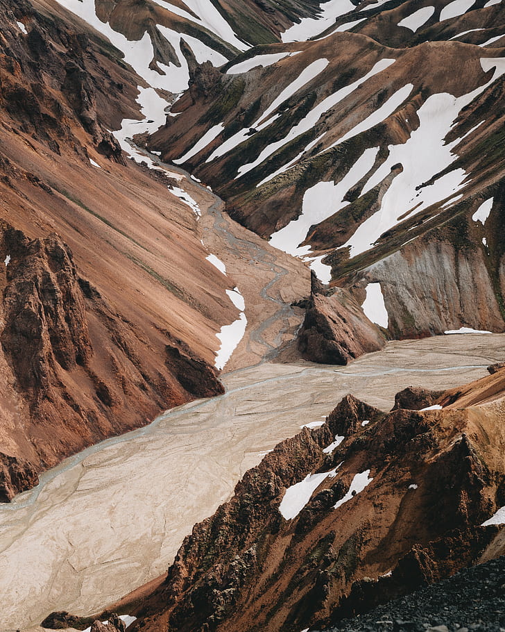 brown rock formation landscape photograph