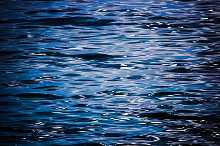 closeup photo of body of water