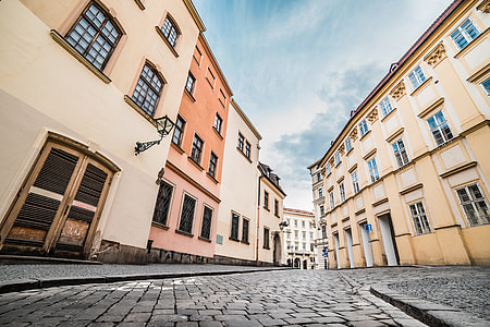 Random Historical Street in Czech Republic