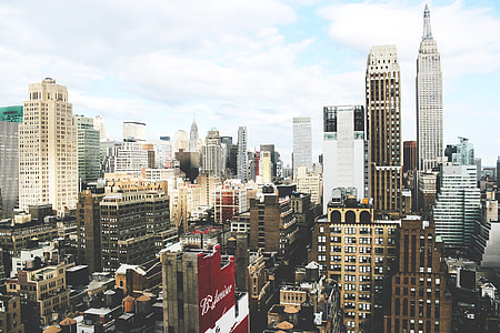 City-based shot of Midtown Manhattan in New York City