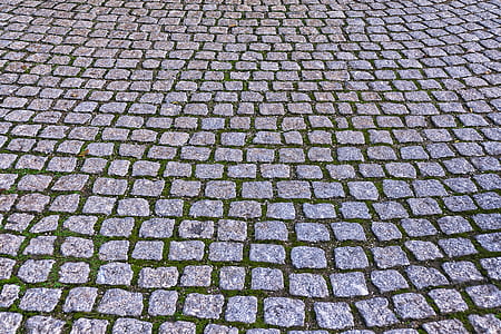 gray stone steps lot
