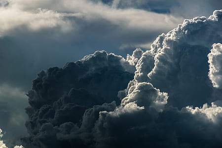 cumulu nimbus clouds photo