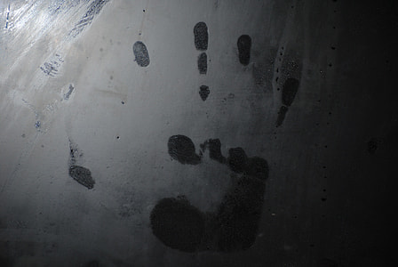 human right, right hand, hand print, hand, murder, cold