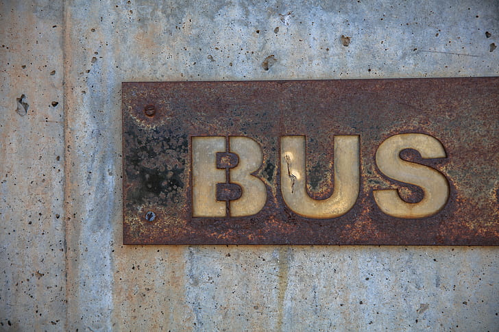 brown Bus wallplate