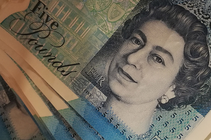 Royalty-Free photo: British pound back notes | PickPik