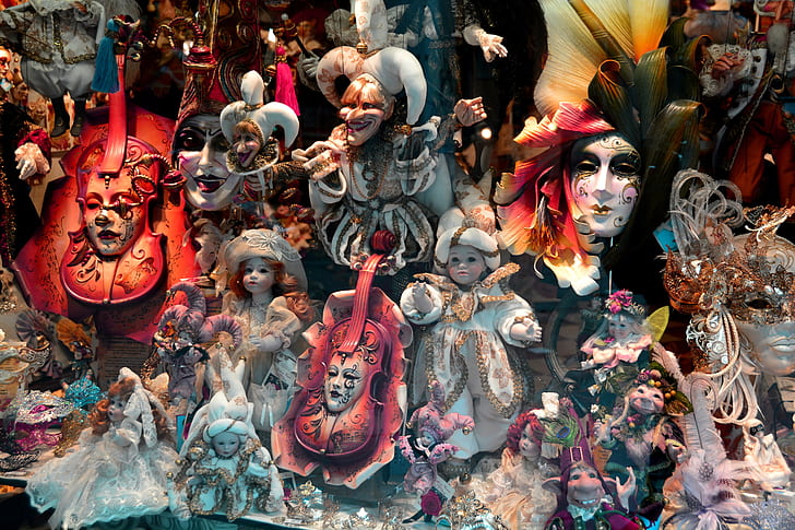 photo of assorted doll and marionette collections