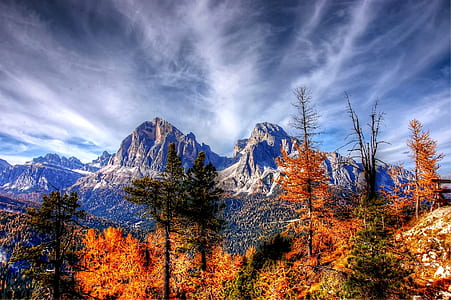 landscape photograph of mountains