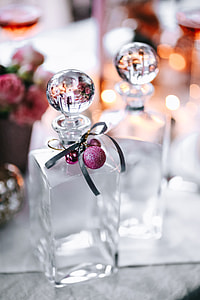 Christmas table decorations