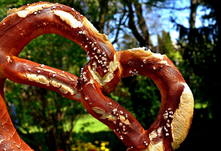 brown pretzel